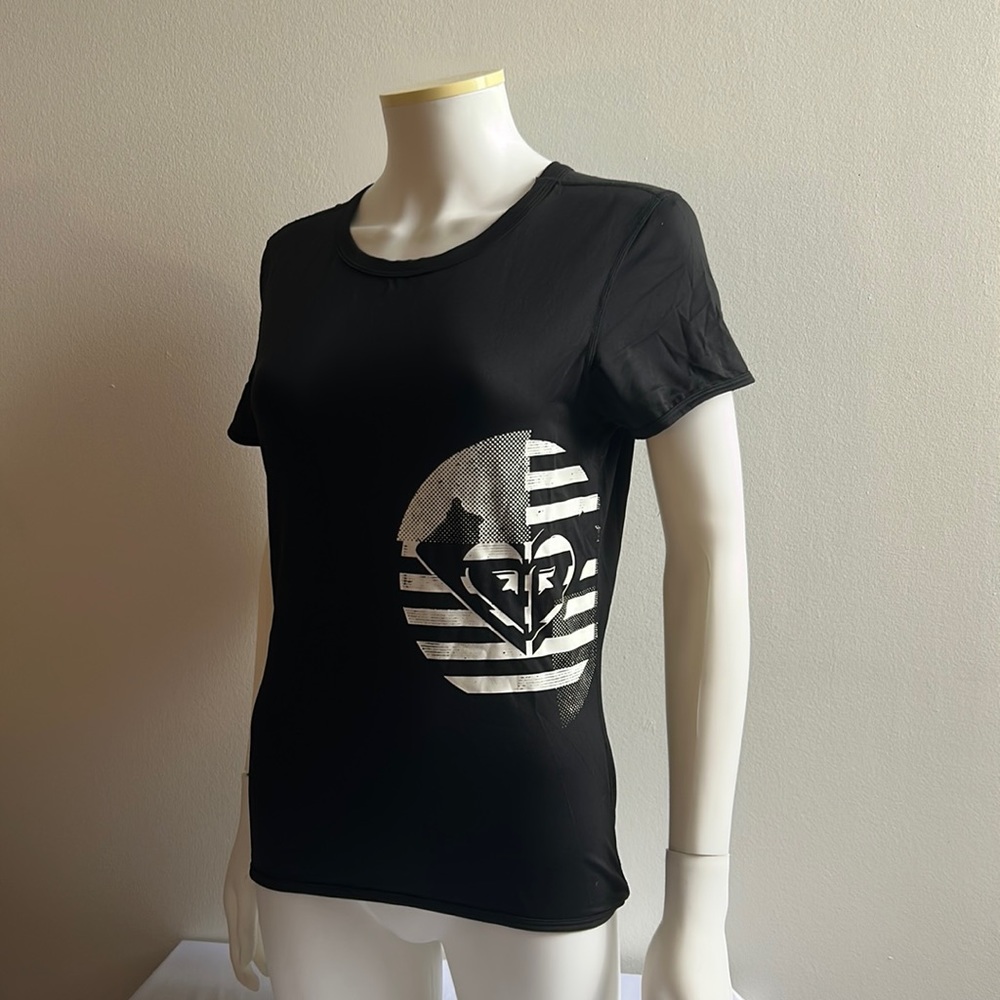 Black Roxy Swim Shirt Medium .